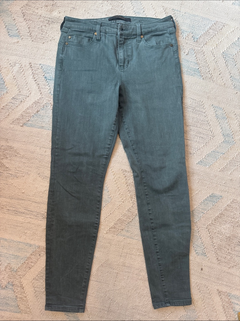 Liverpool Teal Skinny Jeans